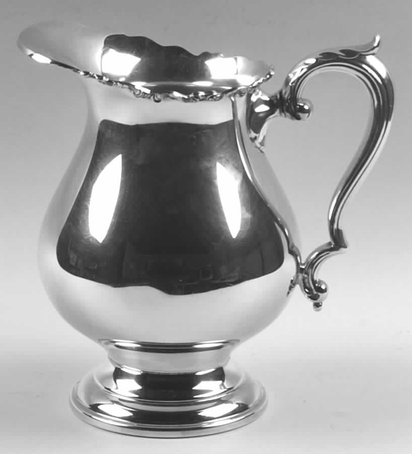 La Reine (Silverplate, Hollowware) Silverplate Water Pitcher by Wallace Silver-1