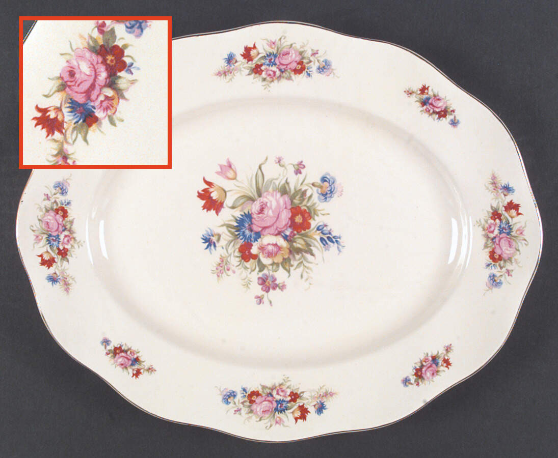 Rosemary 13" Oval Serving Platter by Wedgwood-1