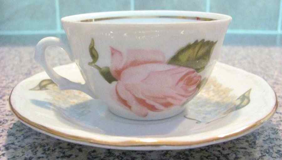 WLB35 Flat Cup & Saucer Set by Walbrzych-1