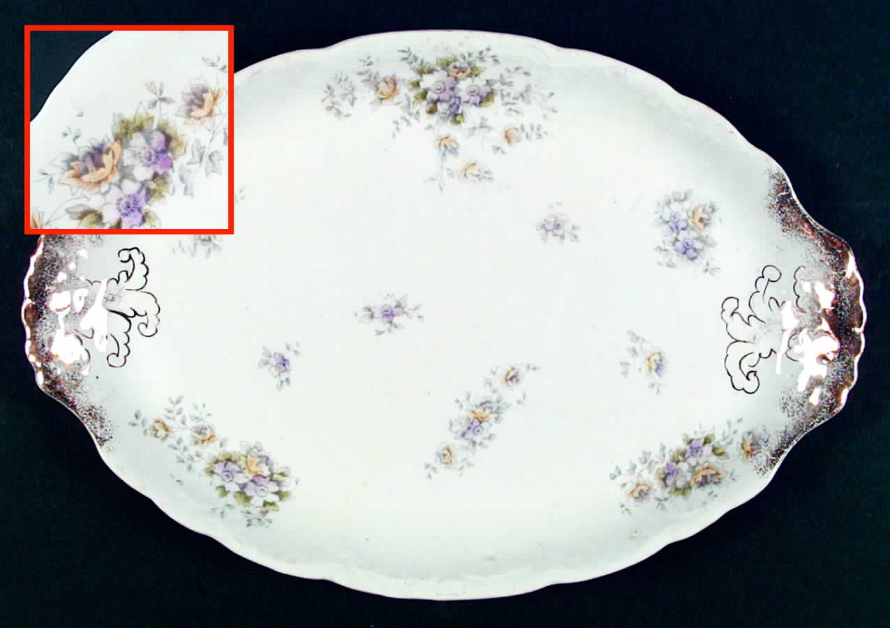 WAR96 13" Oval Serving Platter by Warwick-1
