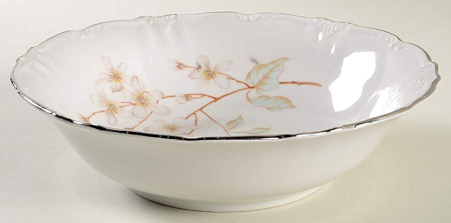 Apple Blossom 9" Round Vegetable Bowl by Winterling - Bavaria-1