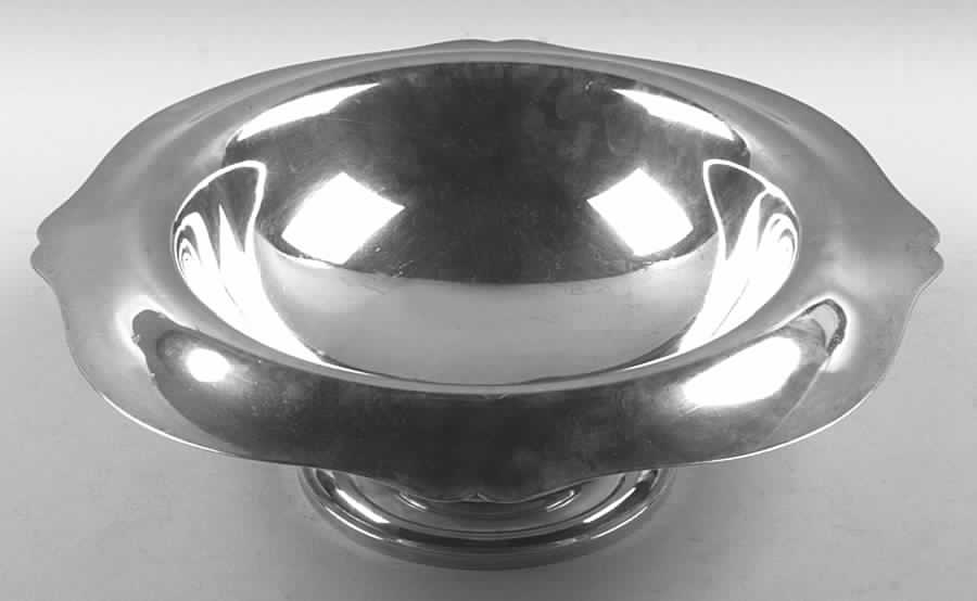 Antique (Sterling, Hollowware) Round Sterling Footed Centerpiece by Wallace Silver-1
