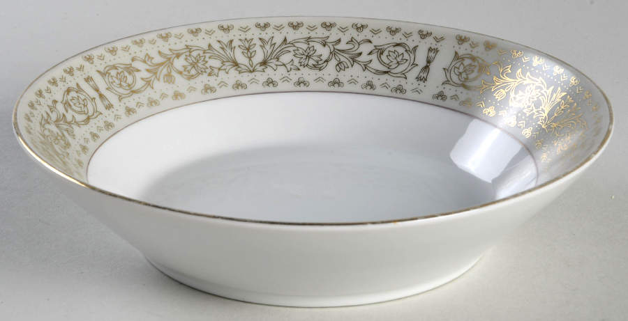 Regency Green (Wentworth Mark) Fruit/Dessert (Sauce) Bowl by Wentworth-1