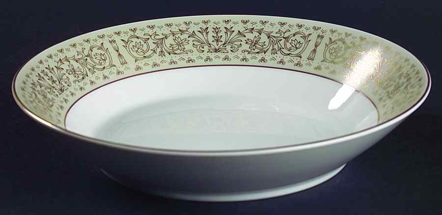 Regency Green (Wentworth Mark) Coupe Soup Bowl by Wentworth-1