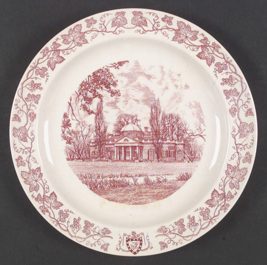 Monticello Mulberry Dinner Plate by Wedgwood-1