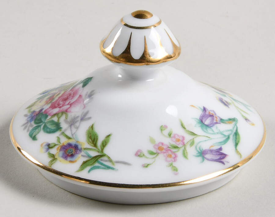 Flora Lid for Sugar Bowl by Wentworth-1