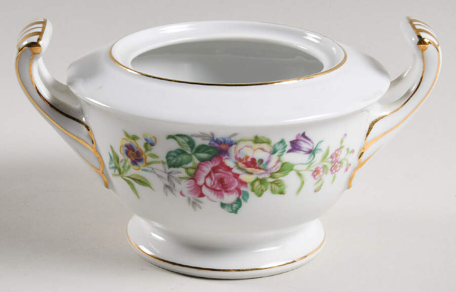 Flora Sugar Bowl No Lid by Wentworth-1
