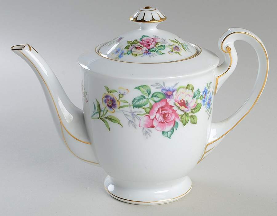 Flora Teapot & Lid by Wentworth-1
