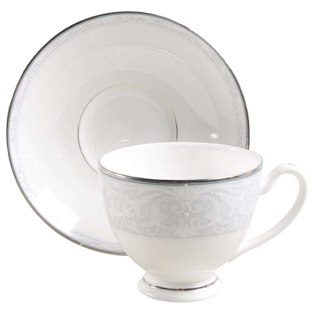 Alana Footed Cup & Saucer Set by Waterford China-1