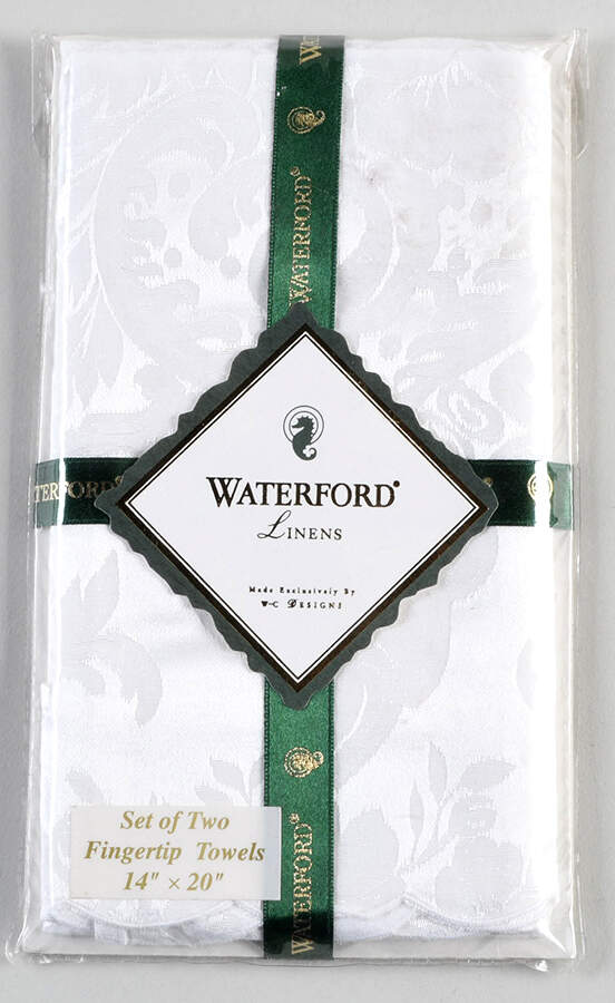 Baron's Court (Set of 2) Cloth Fingertip Towels by Waterford China-1