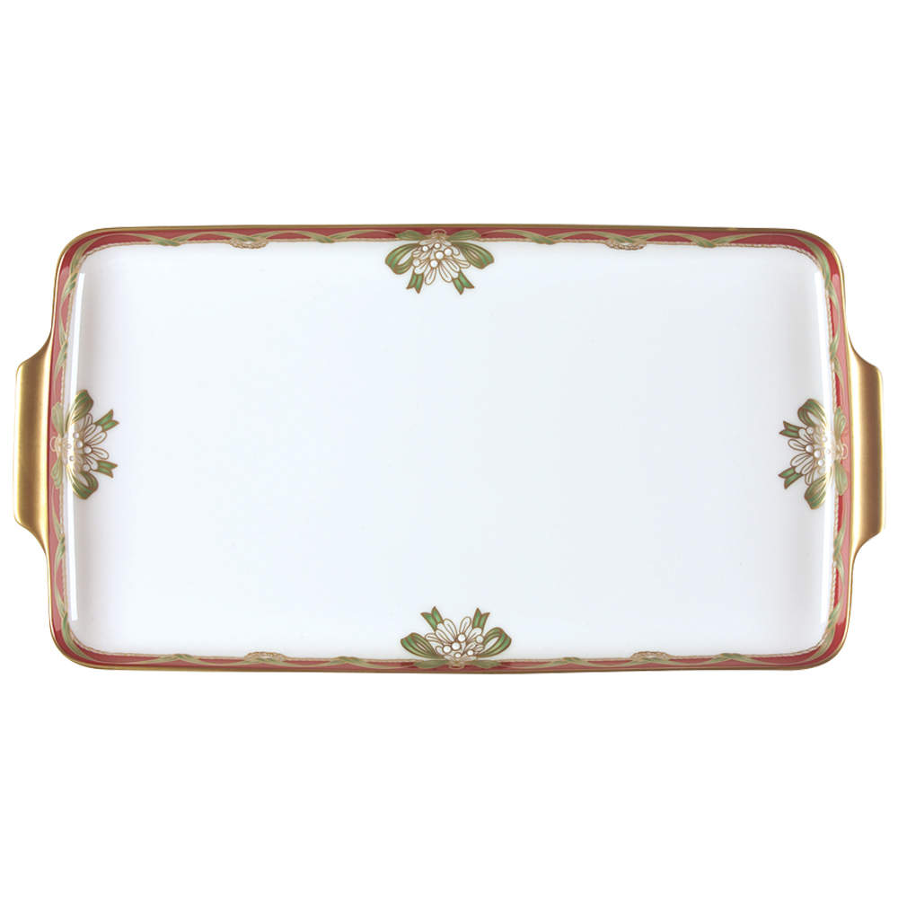 Holiday Ribbons Large Sandwich Tray by Waterford China-1