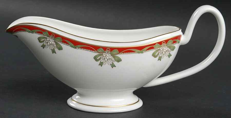 Holiday Ribbons Gravy Boat by Waterford China-1