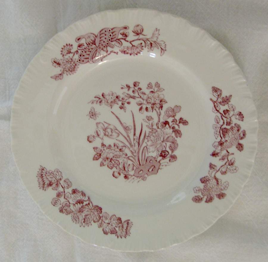 Groups Pink Bread & Butter Plate by Wedgwood-1
