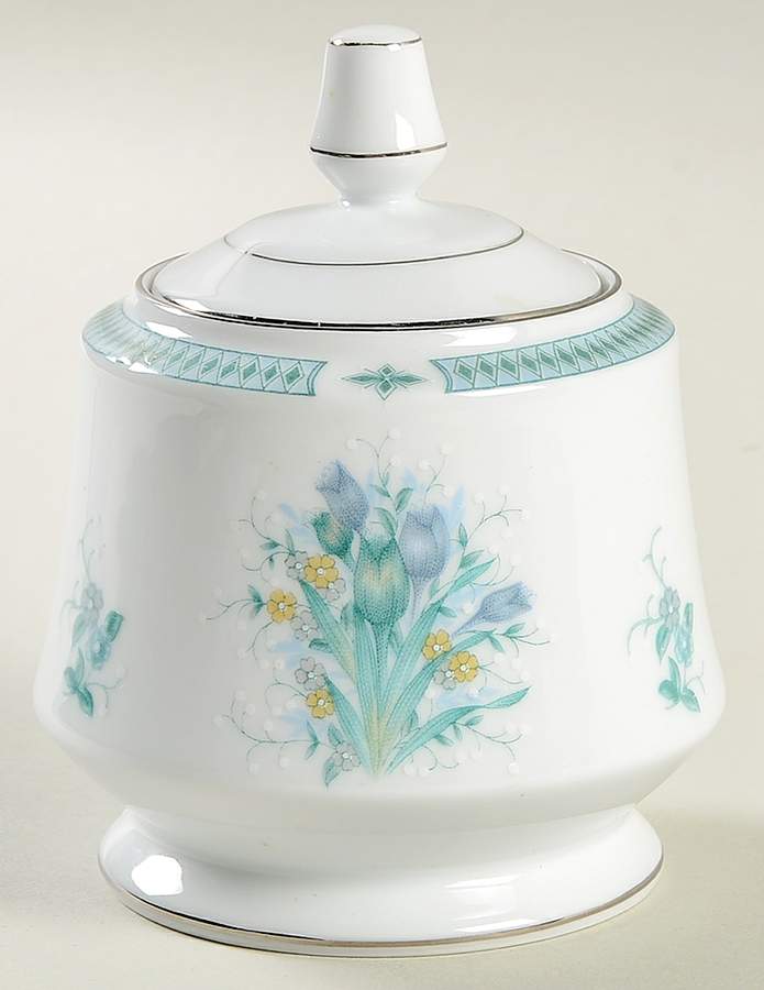 WHJ5 Sugar Bowl & Lid by White Jade-1