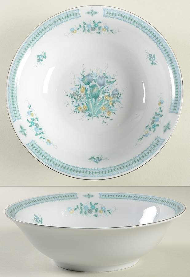 WHJ5 9" Round Vegetable Bowl by White Jade-1