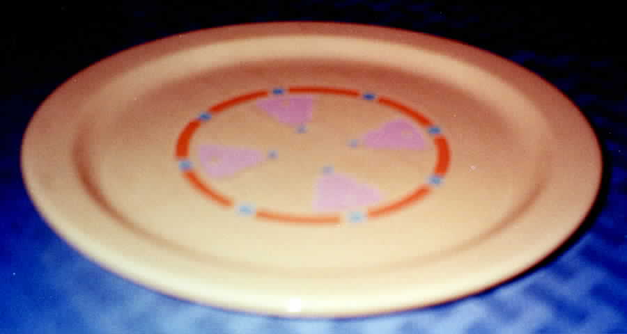 Navajo Desert Yellow Dinner Plate by Waechtersbach-1