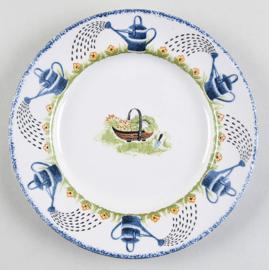 Holly Cottage Bread & Butter Plate by Wood & Sons-1