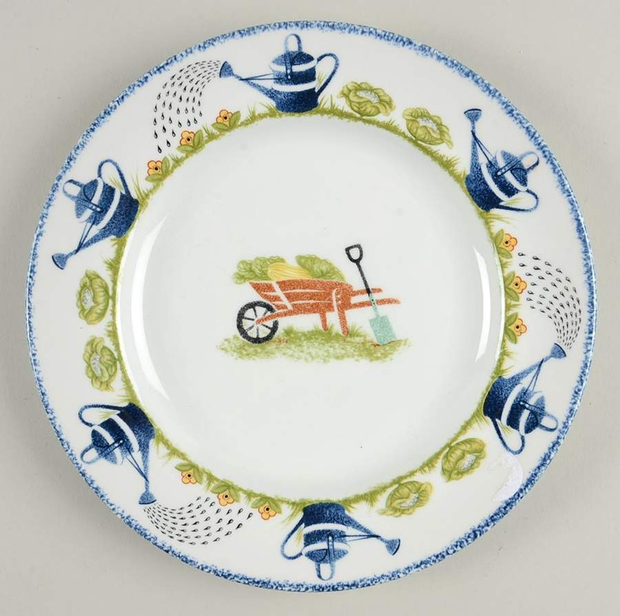 Holly Cottage Salad Plate by Wood & Sons-1