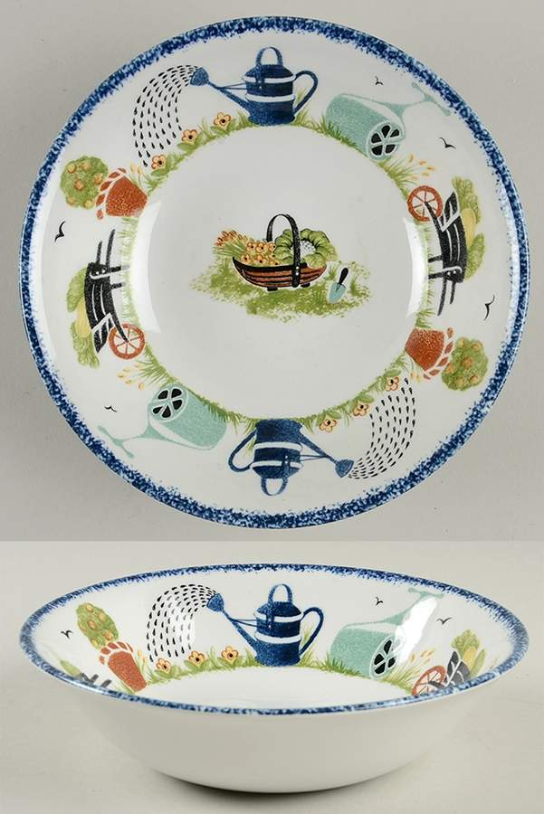 Holly Cottage Coupe Cereal Bowl by Wood & Sons-1