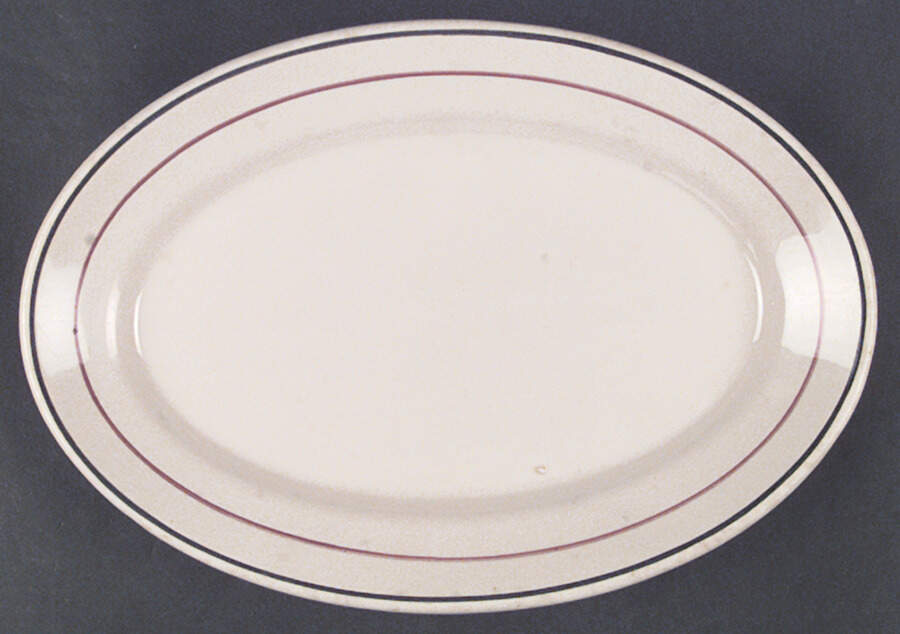 WAR102 13" Oval Serving Platter by Warwick-1
