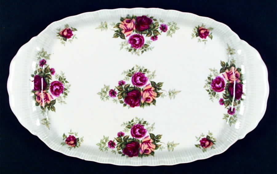 WLB36 13" Oval Serving Platter by Walbrzych-1