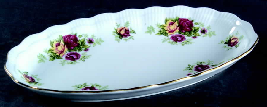 WLB36 11" Oval Serving Platter by Walbrzych-1
