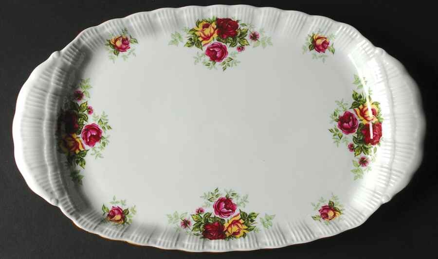 WLB36 13" Oval Serving Platter by Walbrzych-1