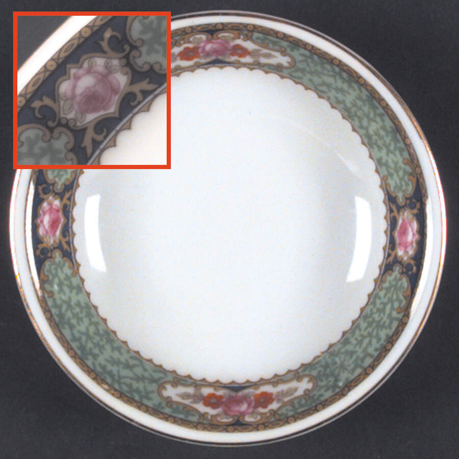 3056 Fruit/Dessert (Sauce) Bowl by White Block-1