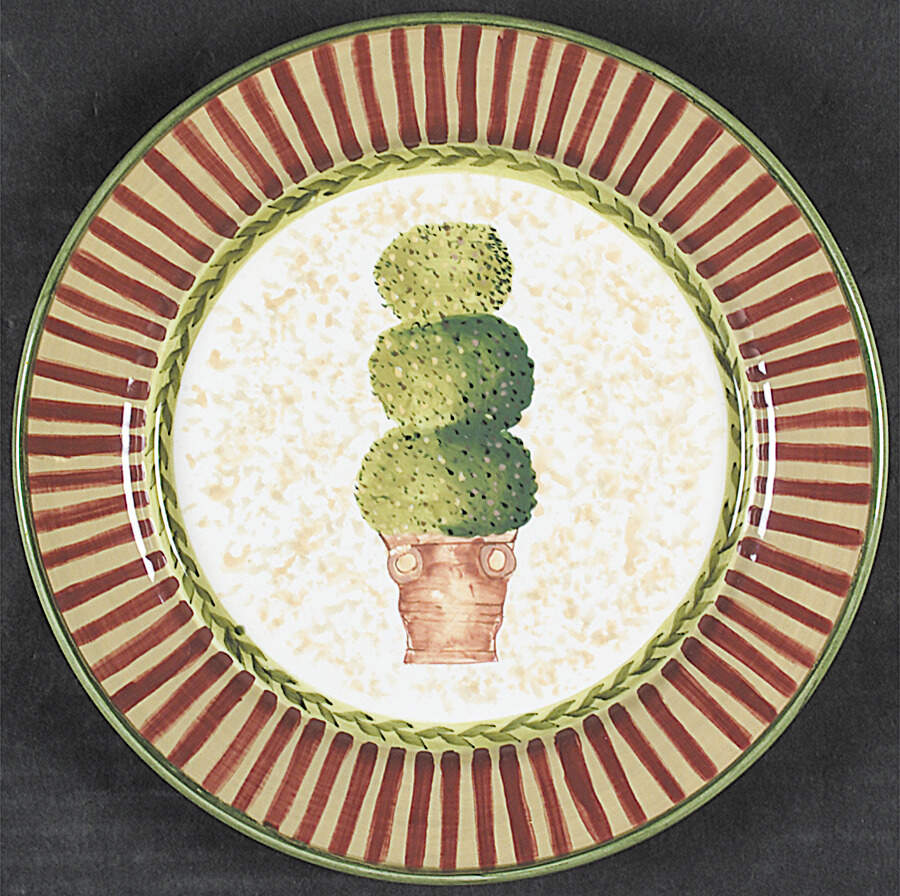 Topiary Salad/Dessert Plate by Waverly-1