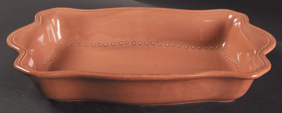 Tuscany Terra Cotta 14" Rectangular Baker by Waverly-1