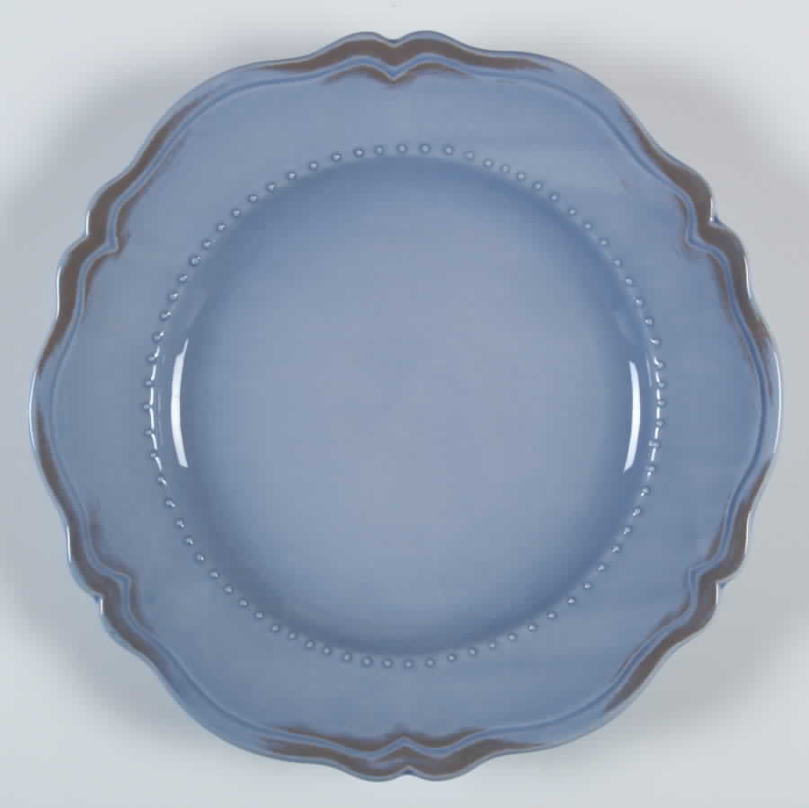 Tuscany Blue Bell Dinner Plate by Waverly-1