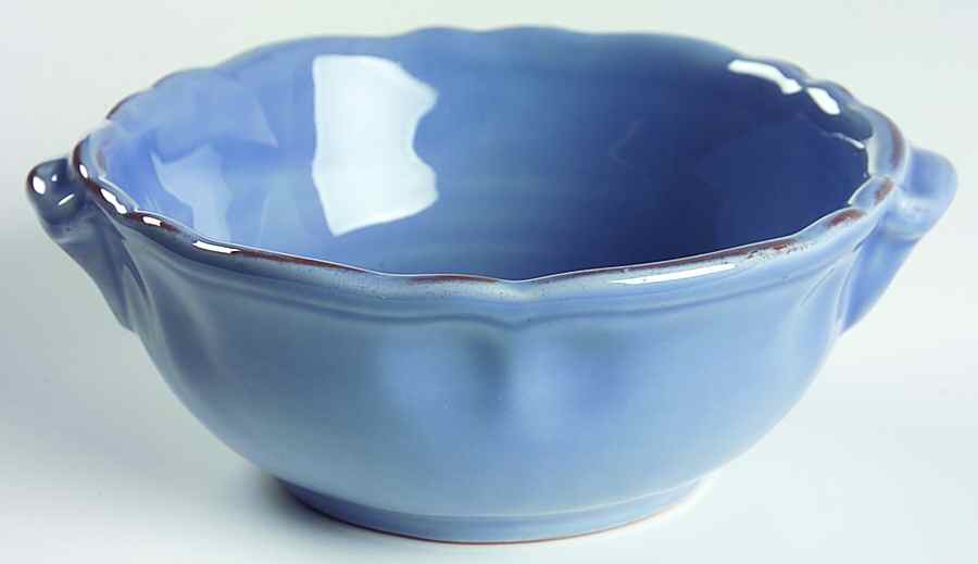 Tuscany Blue Bell Lugged Soup/Cereal Bowl by Waverly-1