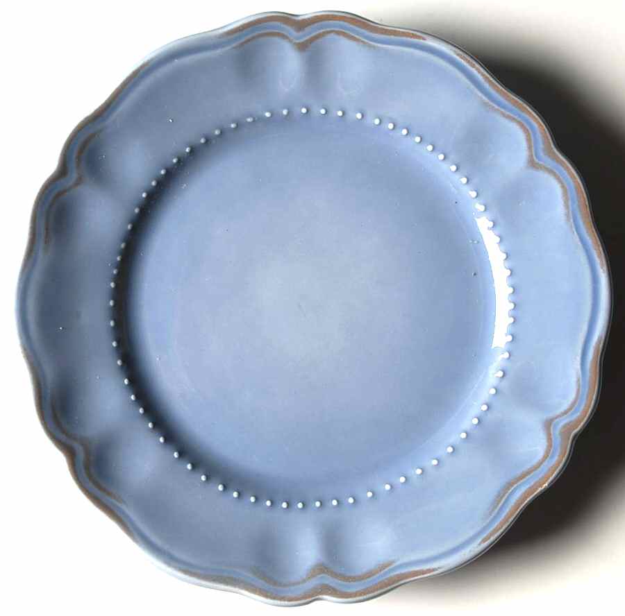 Tuscany Blue Bell Salad Plate by Waverly-1