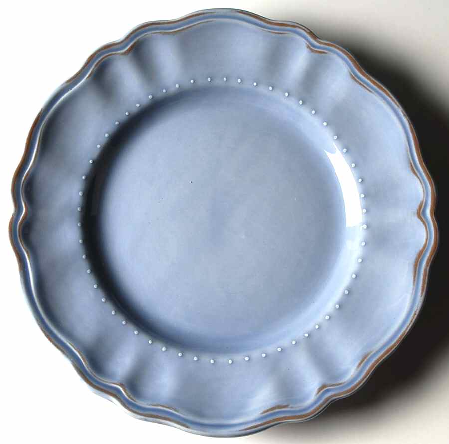 Tuscany Blue Bell 12" Chop Plate (Round Platter) by Waverly-1