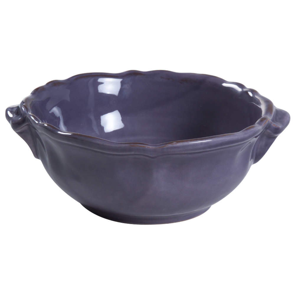 Tuscany Lavender Lugged Soup/Cereal Bowl by Waverly-1
