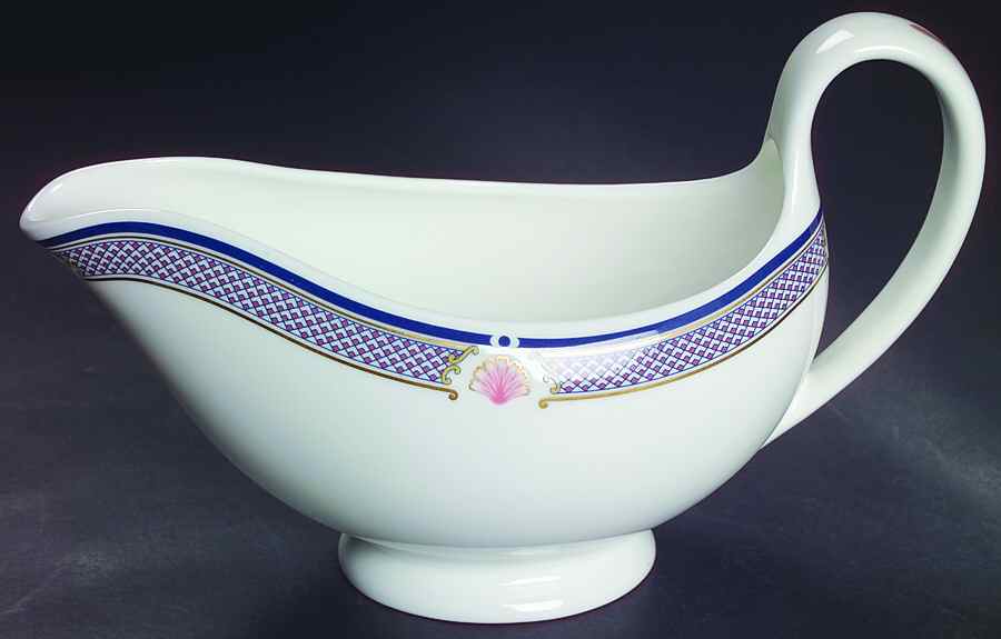 Waverley (Restaurant, Metallised) Gravy Boat by Wedgwood-1
