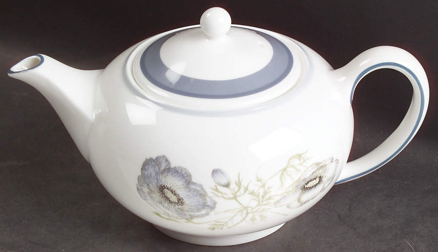 Glen Mist (Wedgwood & Susie Cooper Stamp) Mini Teapot & Lid by Wedgwood-1