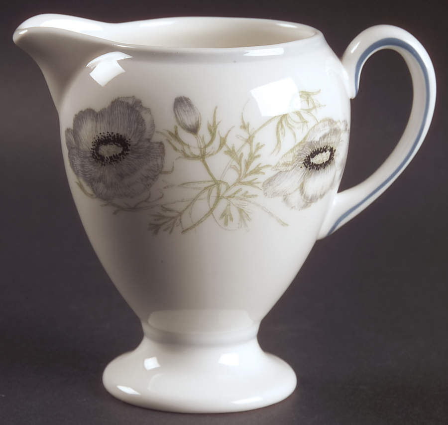 Glen Mist (Wedgwood & Susie Cooper Stamp) Globe Shape Creamer by Wedgwood-1