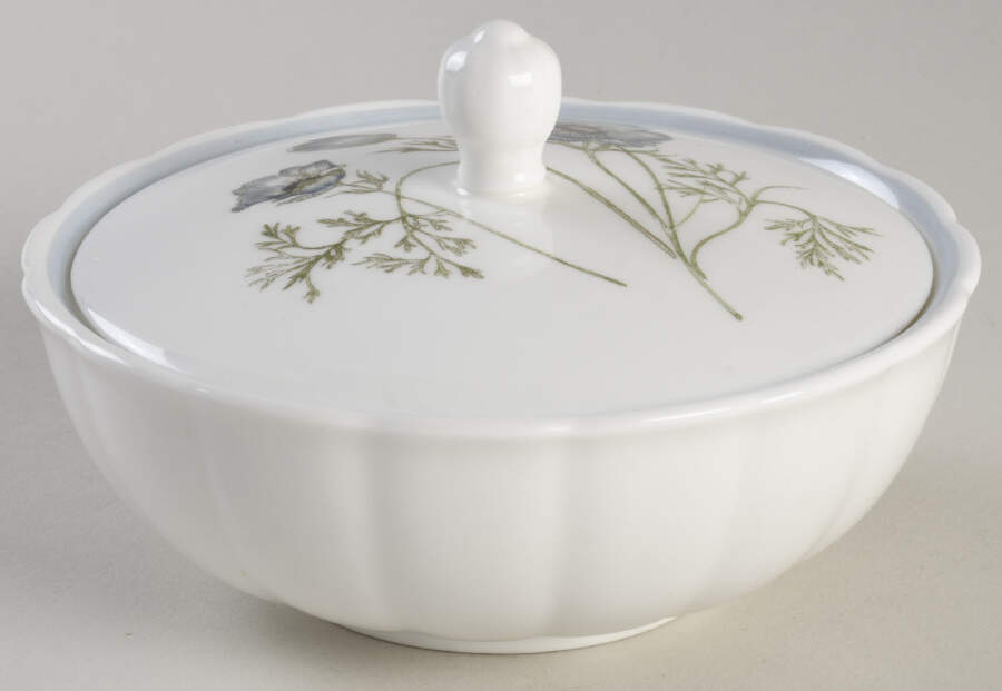 Glen Mist (Wedgwood & Susie Cooper Stamp) Murray Dish with Lid by Wedgwood-1