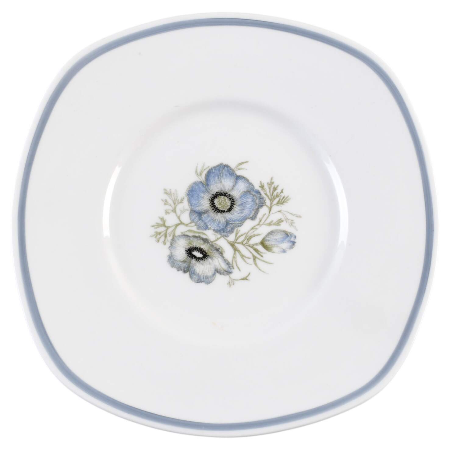 Glen Mist (Wedgwood & Susie Cooper Stamp) Square Luncheon Plate by Wedgwood-1