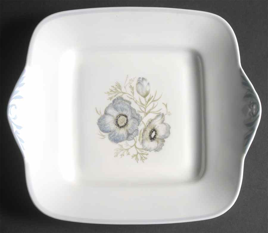 Glen Mist (Wedgwood & Susie Cooper Stamp) Square Handled Cake Plate by Wedgwood-1