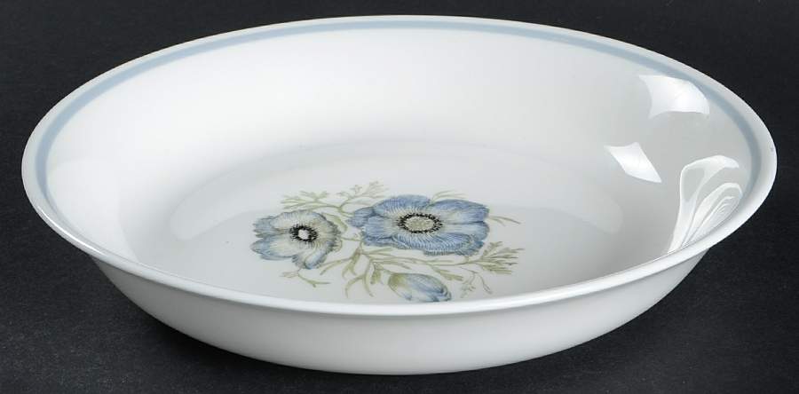 Glen Mist (Wedgwood & Susie Cooper Stamp) Coupe Soup Bowl by Wedgwood-1