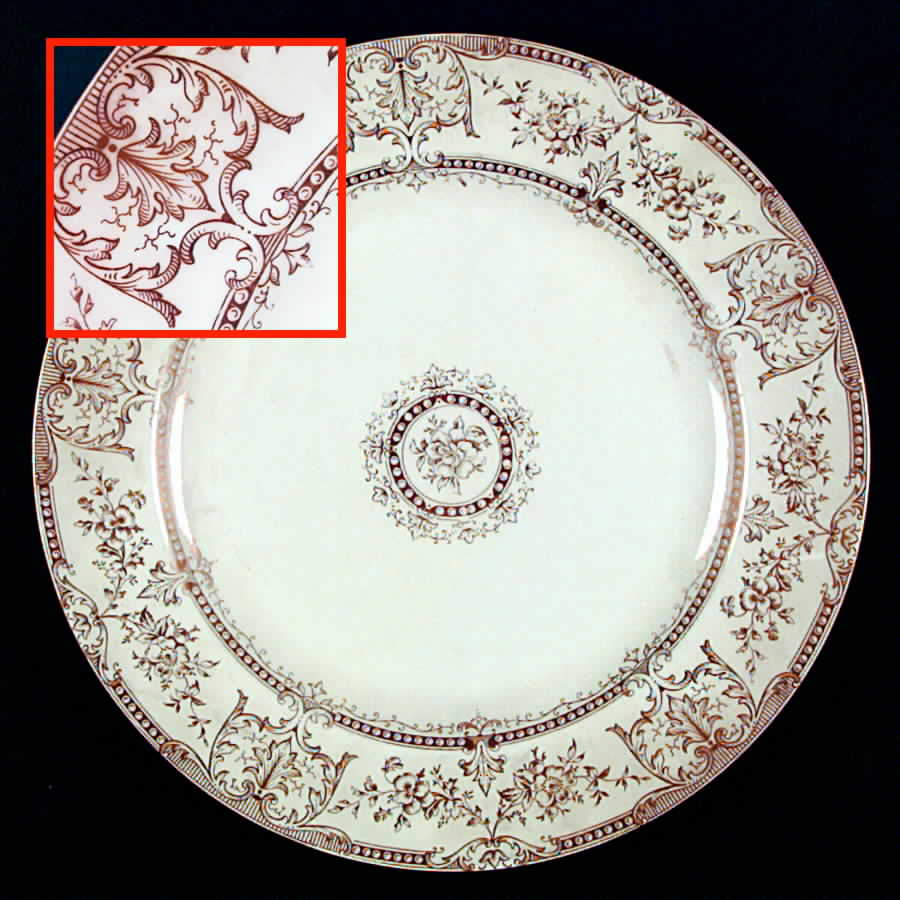 WW187 Dinner Plate by Wedgwood-1