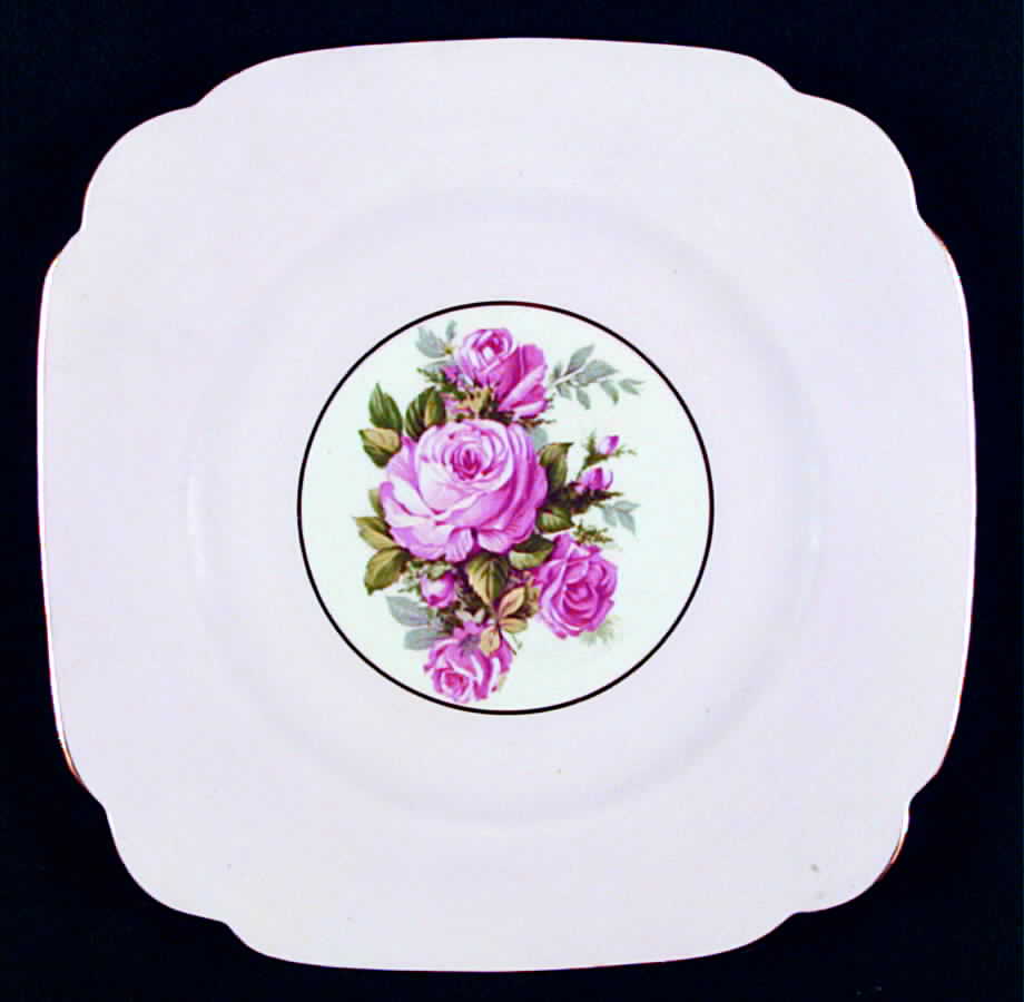WID11 Square Salad Plate by Windsor (England)-1