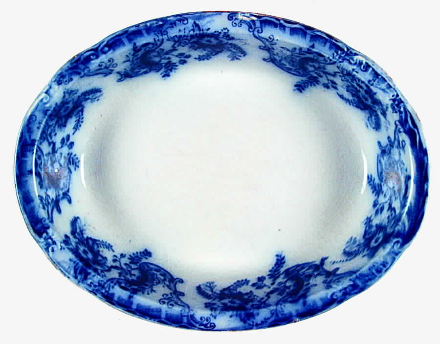 WEO2 8" Oval Vegetable Bowl by W & E Corn-1