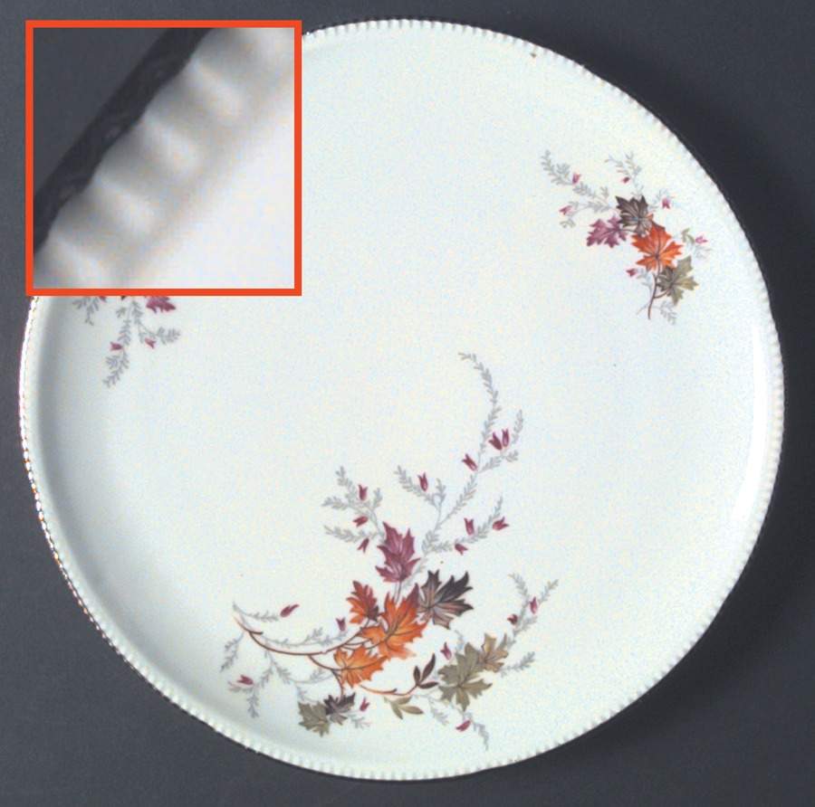 Autumn (Coupe, Platinum Trim) Dinner Plate by Winterling - Bavaria-1