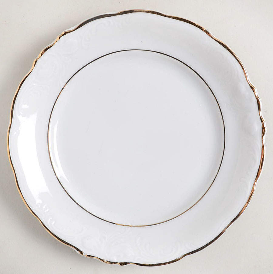 Casa Oro Bread & Butter Plate by Wawel-1