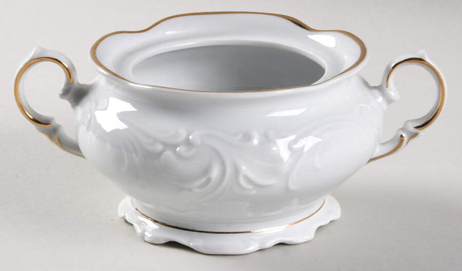 Casa Oro Mini Sugar Bowl No Lid by Wawel-1