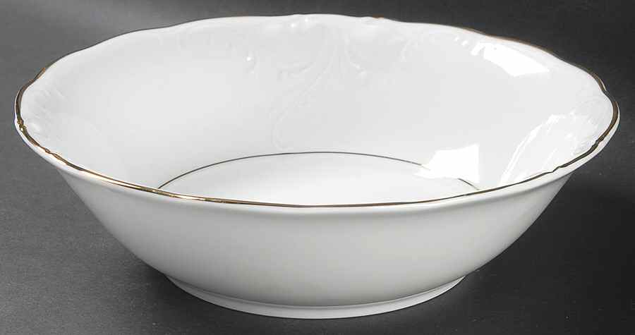 Casa Oro 9" Round Vegetable Bowl by Wawel-1