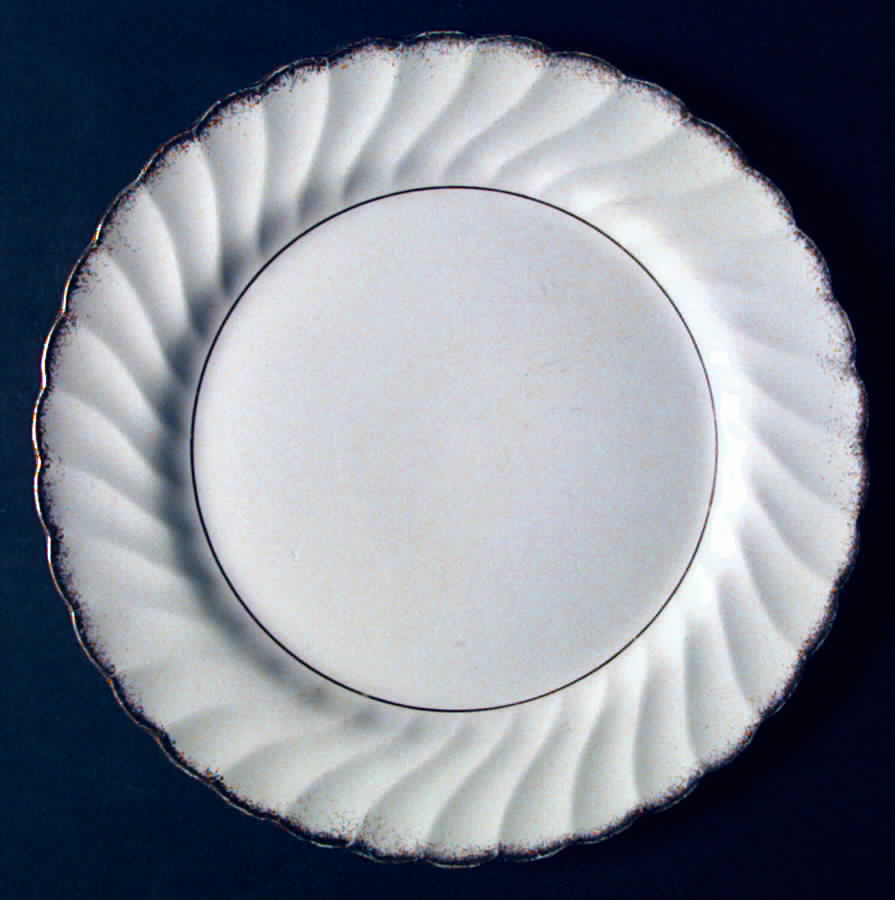 Stafford Gold Dinner Plate by Wood & Sons-1